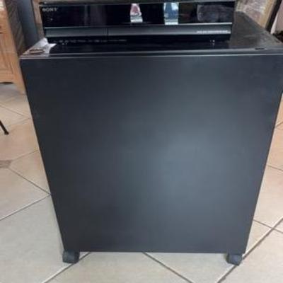 Sony Blu-ray Disc/DVD & Metal Rolling Stand  