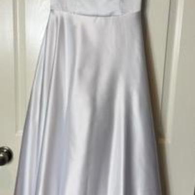Hebeos White Formal Dress 