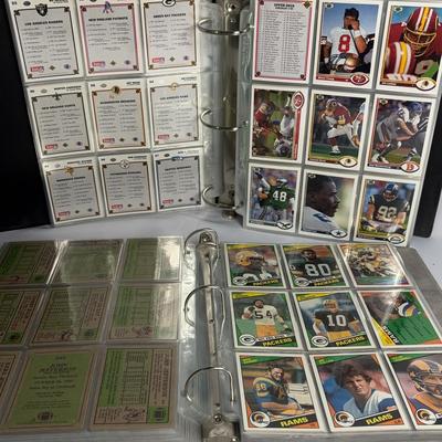 Football Cards in Binders I