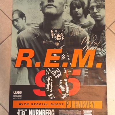 REM Signed Poster
