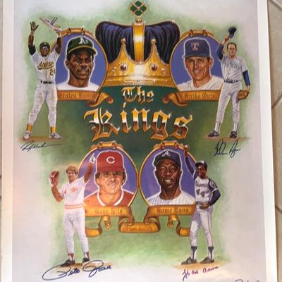 The Kings Poster-Autographed