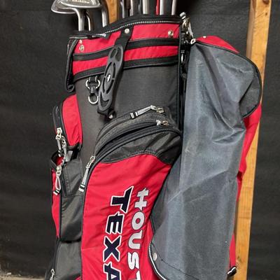 Texans Golf Bag, Diablo, Ping, Odyssey Clubs and more