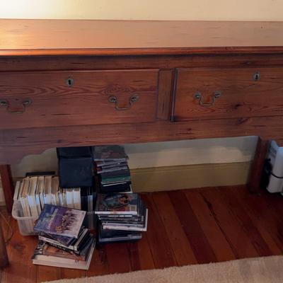 Salem Square Wooden Console Table