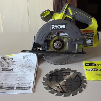 Ryobi One+ Circular Saw & Hand Drill