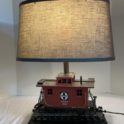 Santa Fe Caboose Decorative Table Lamp