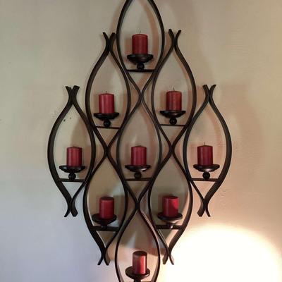 Candle Holder Wall Art