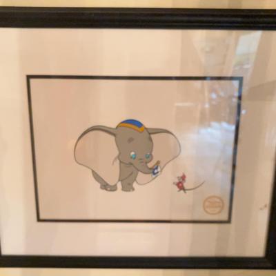 Black-Framed Dumbo Limited Edition Serigraph