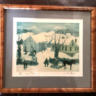 “Sugar Maples” Signed/Numbered Print by Will Moses
