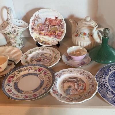 Assortment of Porcelain China & More