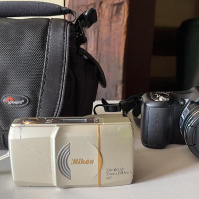 Nikon Lite Touch & Coolpic L100 Dihiral Camera  