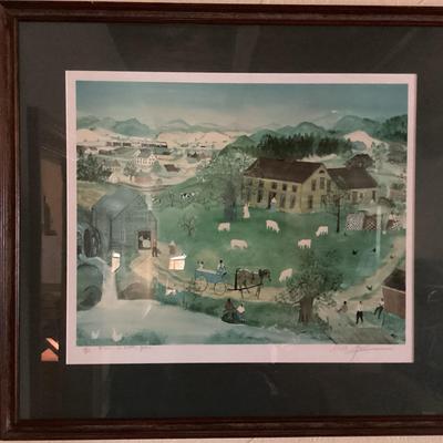 “Doin A Little Fishin” Signed/Numbered Print By Will Moses
