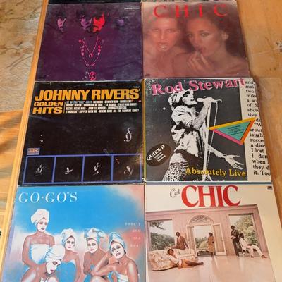 Assortment of Vintage Hit Records 