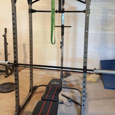 Weight Rack Exercise System