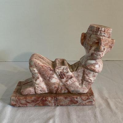 Carved Marble Latin America Sculpture