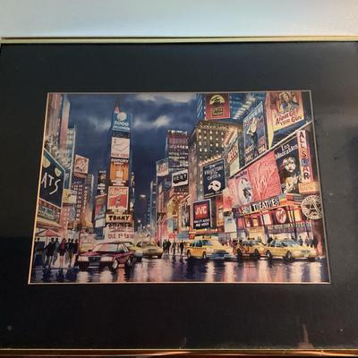 Broadway NYC Art Print