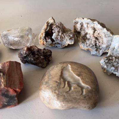 Assortment of Decorative Rocks & Minerals