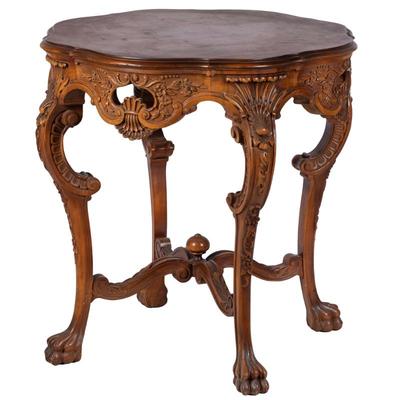 Victorian Walnut Tea Table
