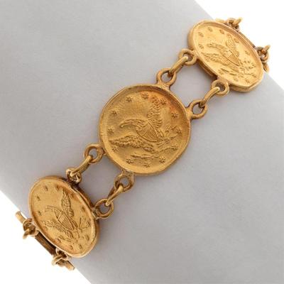 Chinese 24k Yellow Gold Bracelet