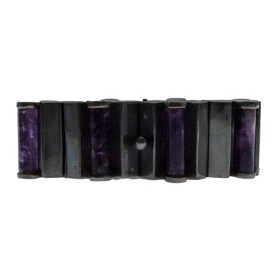 Amethyst, Silver Bracelet, Antonio Pineda