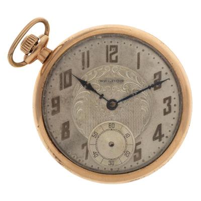Waldon Rose Gold-Filled Pocket Watch