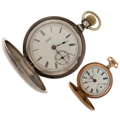 Collection of Two American Hunting Case Pocket Watches