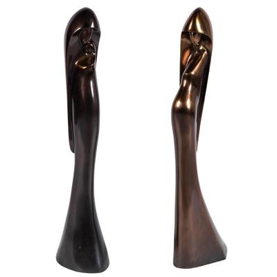 Paul Braslow (American 1927-2013) Bronze Sculptures