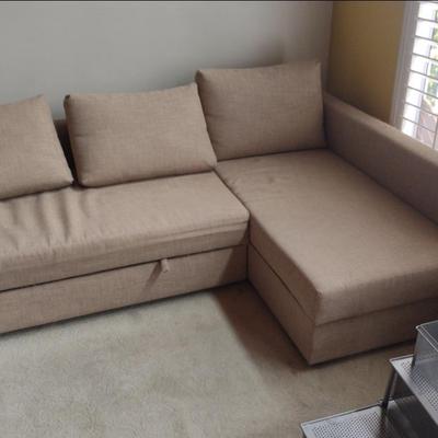 IKEA CORNER SOFA UNIT WITH PULL-OUT BED AND STORAGE