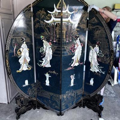 ASIAN FOLDING SCREEN