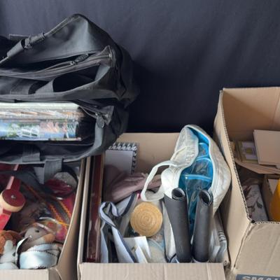 Mystery Lot Of Craft And Office Supplies
