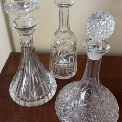 Crystal Decanters 