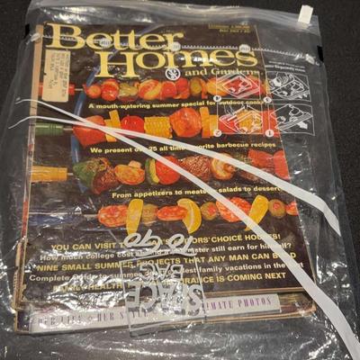 4 Vintage magazines including-Better Homes And Gardens June 1965, People's