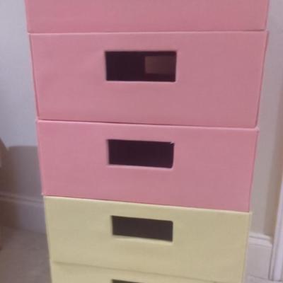 Stacking Decorative Storage Boxes