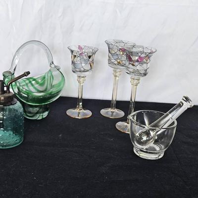 Home Decor Colored Glass 