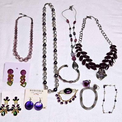 Purples Fashion Jewelry 