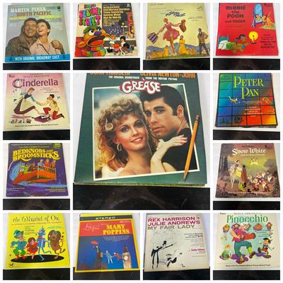 Vintage Vinyl Records: Disney, Children's, Musical & Movie Soundtracks