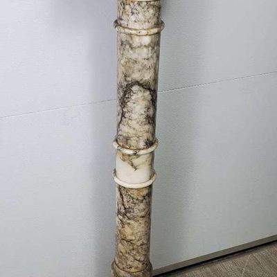 Marble Pedestal - 9x9x40”, Heavy!