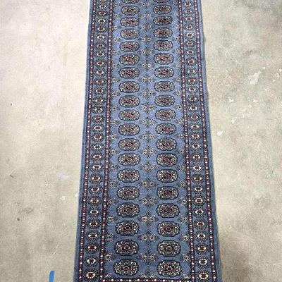 Bokhara Wool Runner Area Rug - 2’7”x8’
