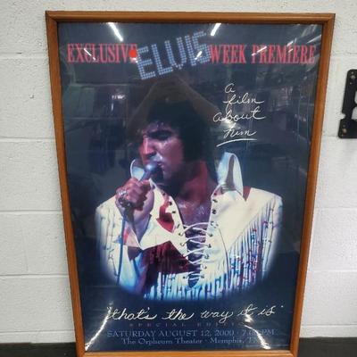 Elvis Presley “That’s The Way It Is” Special Edition Movie Poster - Framed 37x26”