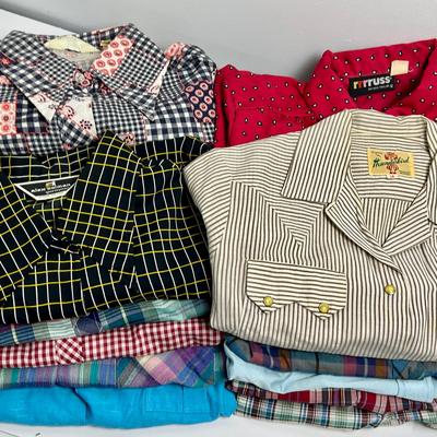 Vintage Womens Button Up Shirts - Thunderbird, Alex Colman, Judy Bond & More