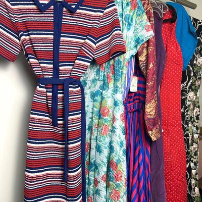 Vintage Dresses - Korell, The Art Shirt, Sears, Susan Sharpe, Walden, & More - Some Deadstock