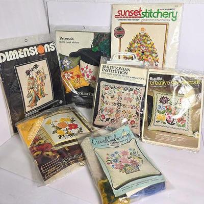 Vintage Crewel Embroidery Kits: Paragon’s, Dimensions & More