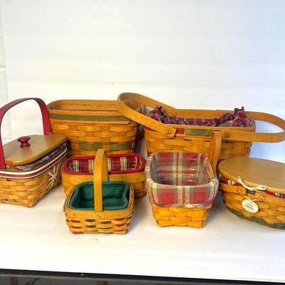 Longaberger Baskets: Holiday Helper, Gumdrop, Christmas Collection, More