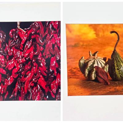 Chuck Bress Photography: Peppers & Gourds (2), Matted 16x20”