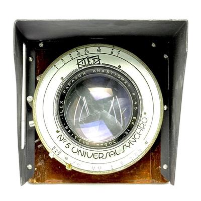 Kodak Commercial Ektar 12" f/4.5 Lens in Ilex No. 5 Universal Synchro Shutter