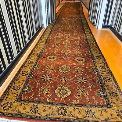 Karastan Wool Runner Rug 3'x18'10" 