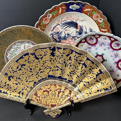Asian Plates, 12”-19”