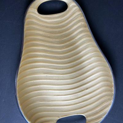 Nambé Steve Cozzolino Earth Collection Cornsilk Handled Tray, 14”