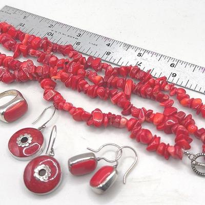 Coral Jewelry Collection