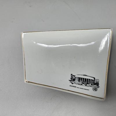 Vintage Croatian Souvenir Ashtray