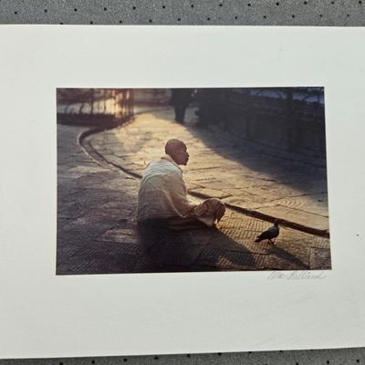 Original Mac Galliard Color Photo, Signed & Mounted